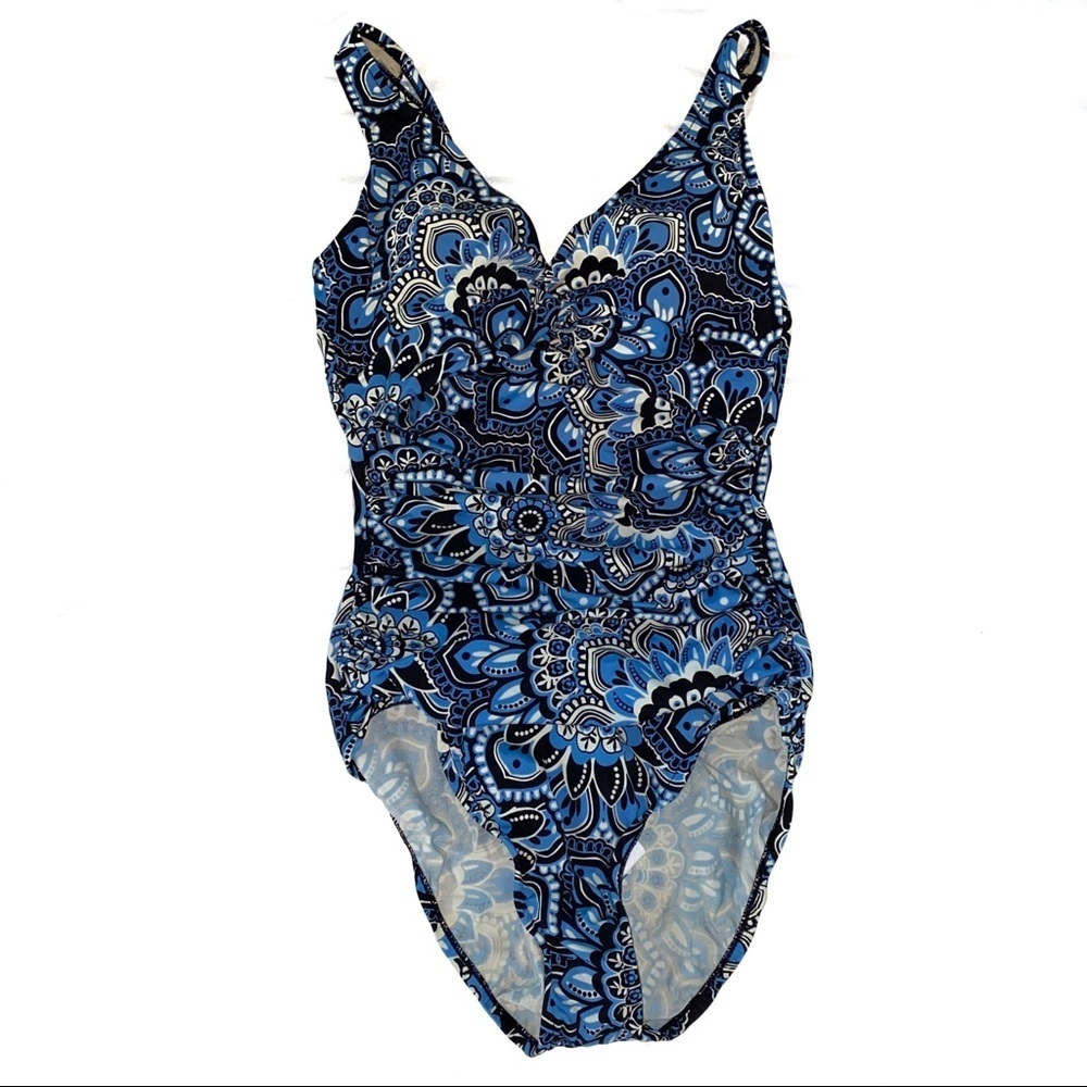 Women’s Floral Print One Piece Swimsuit